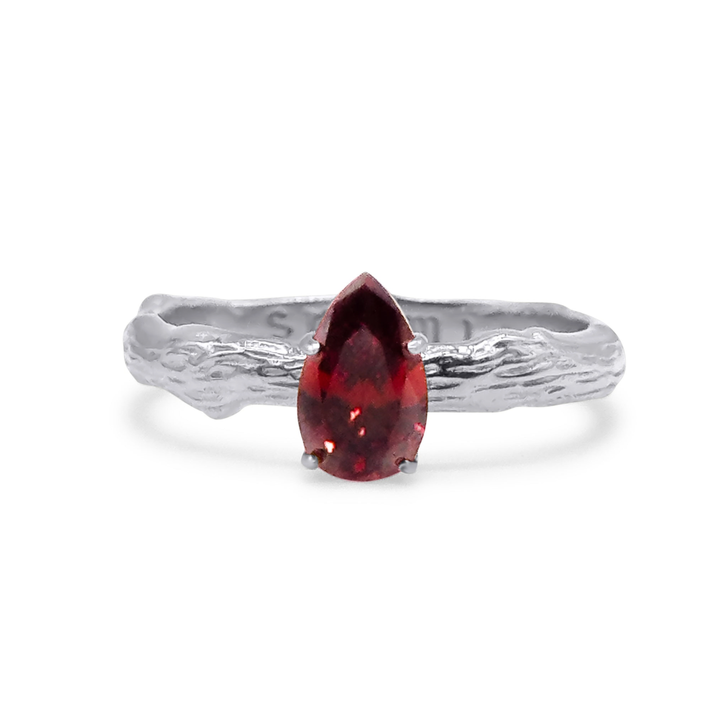 Mysticum Luna Crimson Veil Ring