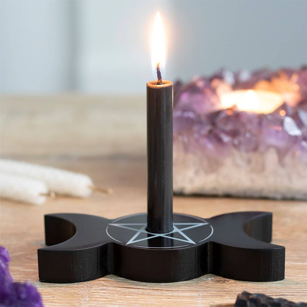 Something Different Triple Moon Spell candle holder