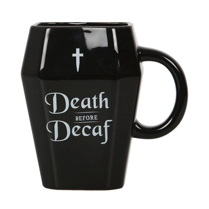 Something Different Death Before Decaf mug