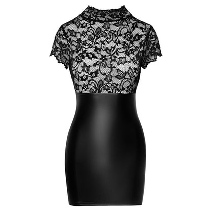 Noir Handmade Lace mini dress