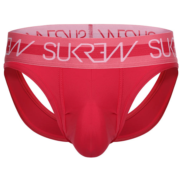 SUKREW Deep Coral V-Briefs