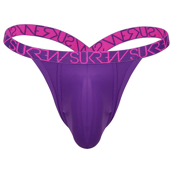 SUKREW Tyrian Purple bubble thong