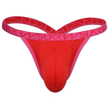 SUKREW Red bubble thong