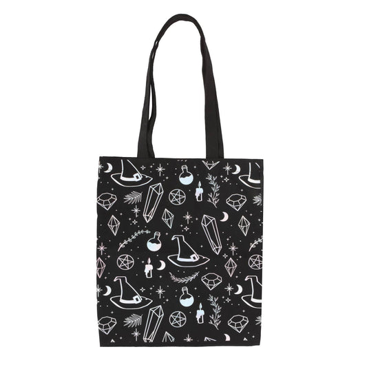 Something Different Crystal Witch tote bag