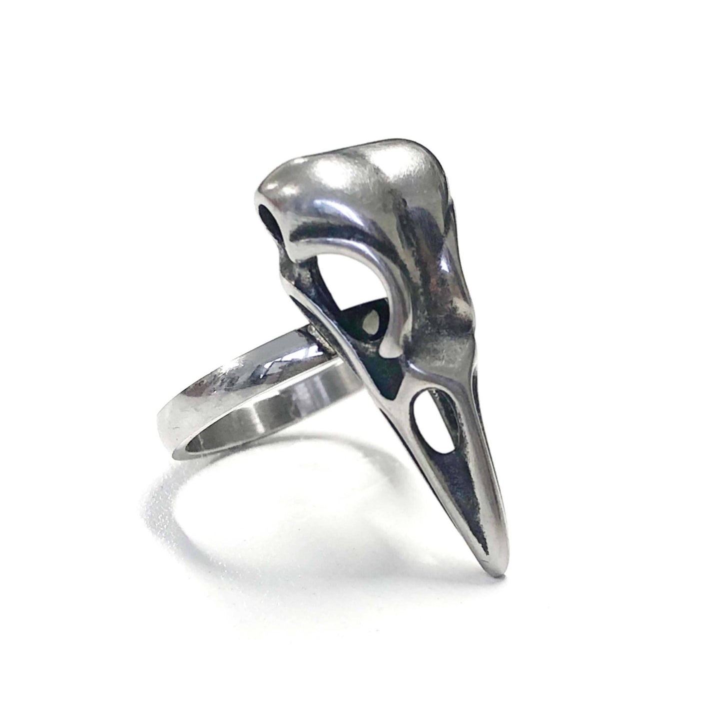 Mysticum Luna Raven Skull Ring