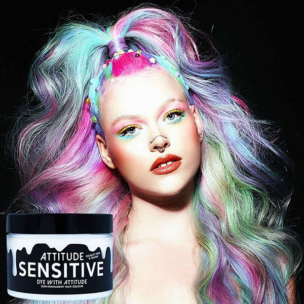 Attitude Sensitive white mixer hair dye