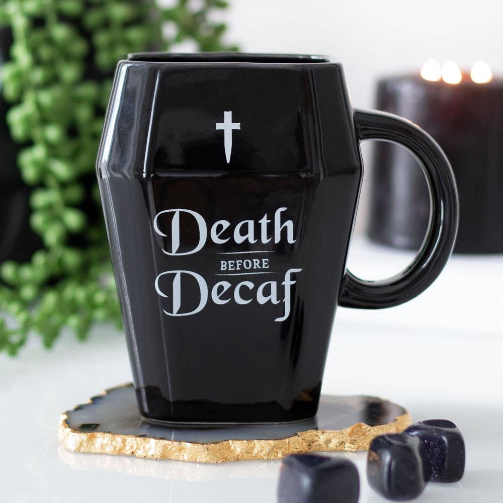 Something Different Death Before Decaf mug