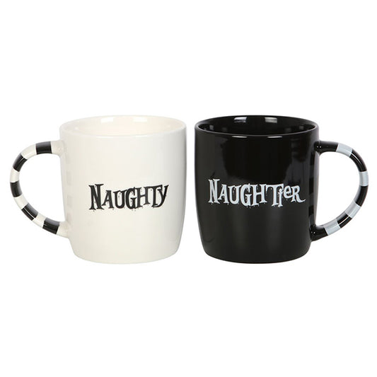 Something Different Naughty & Naughtier couples mug set