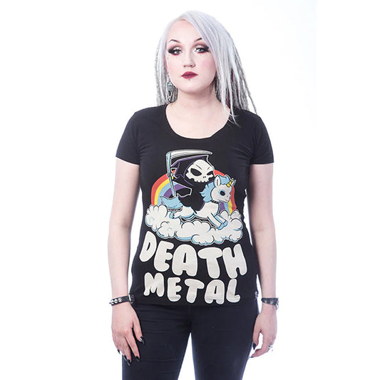 Cupcake Cult Death Metal Clouds T-Shirt