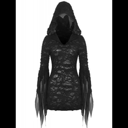 Dark In Love Hattie hooded dress