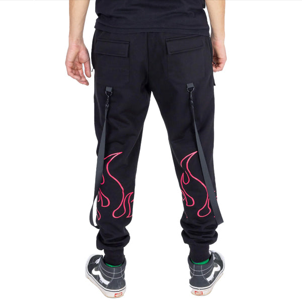 Heartless Hellfire joggers