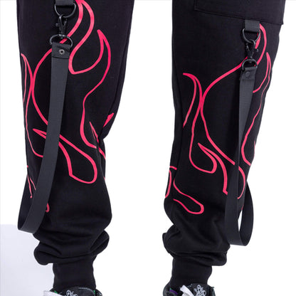 Heartless Hellfire joggers