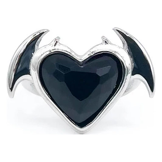 Mysticum Luna Nocturnal Succubus Heart ring