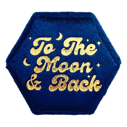 Mysticum Luna To The Moon & Back wedding ring box