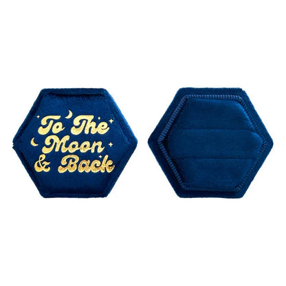 Mysticum Luna To The Moon & Back wedding ring box