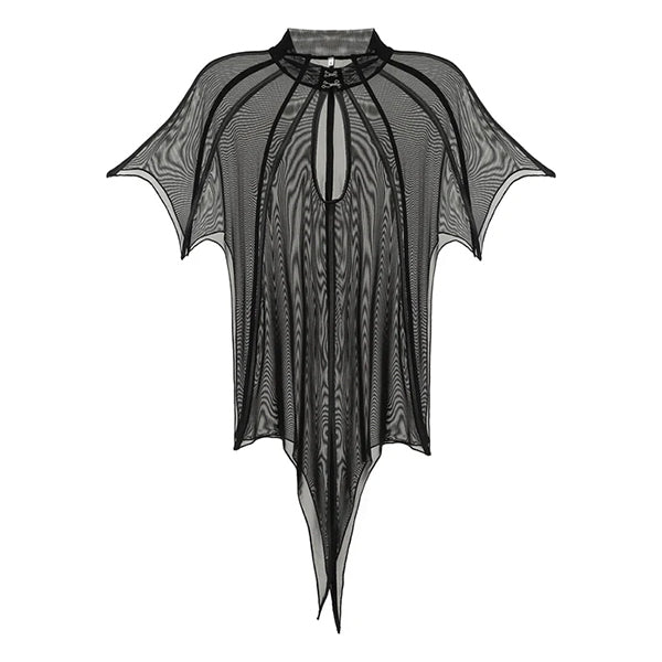 Necessary Evil Leutogi batwing  cape top