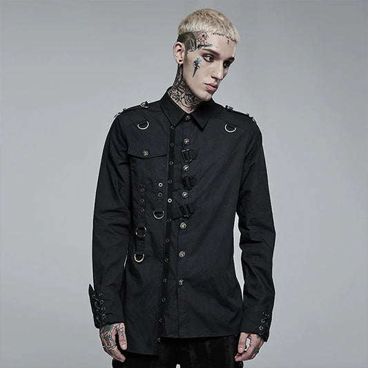 Punk Rave Asymmetric shirt