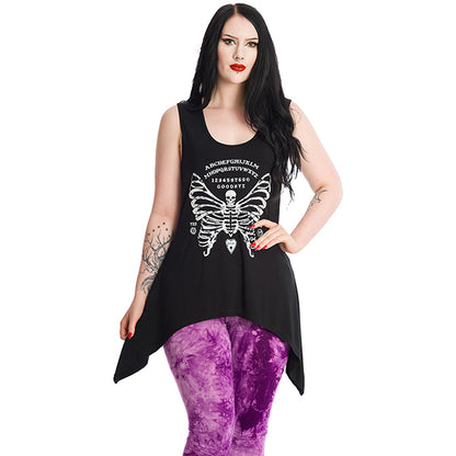 Banned Skeleton Wings Ouija top