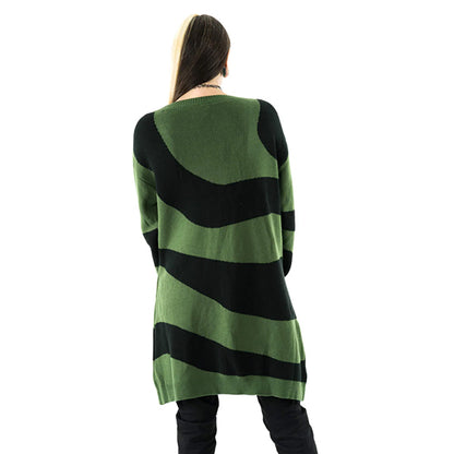 Tidal green cardigan