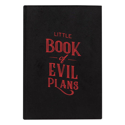 Something Different Little Book Of Evil Plans A5 notebook