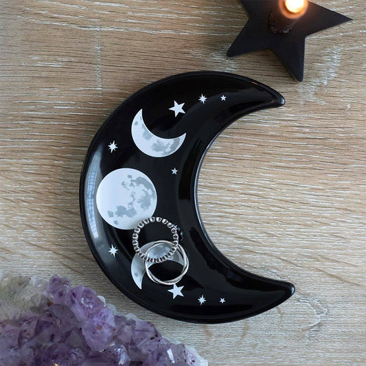 Something Different Crescent Moon trinket dish