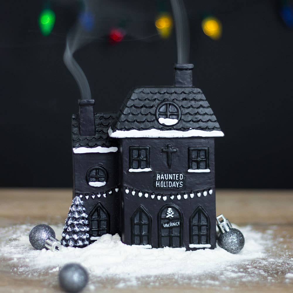 Something Different Haunted House incense holder